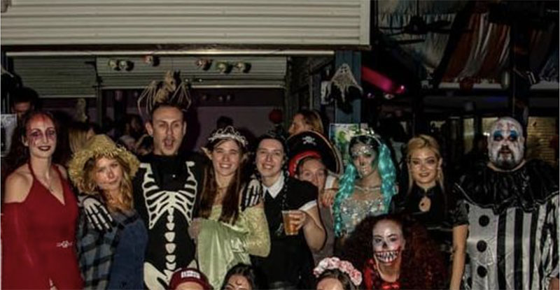Halloween Party at Divers Tavern