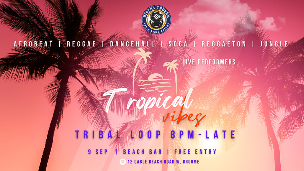 Tropical Vibes playing at Divers Tavern