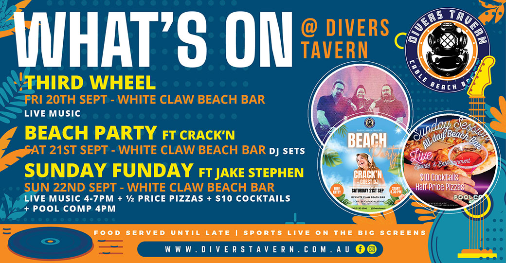 Whats on at Divers Tavern