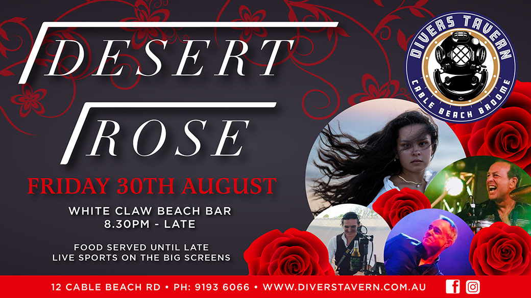 Desert Rose playing at Divers Tavern