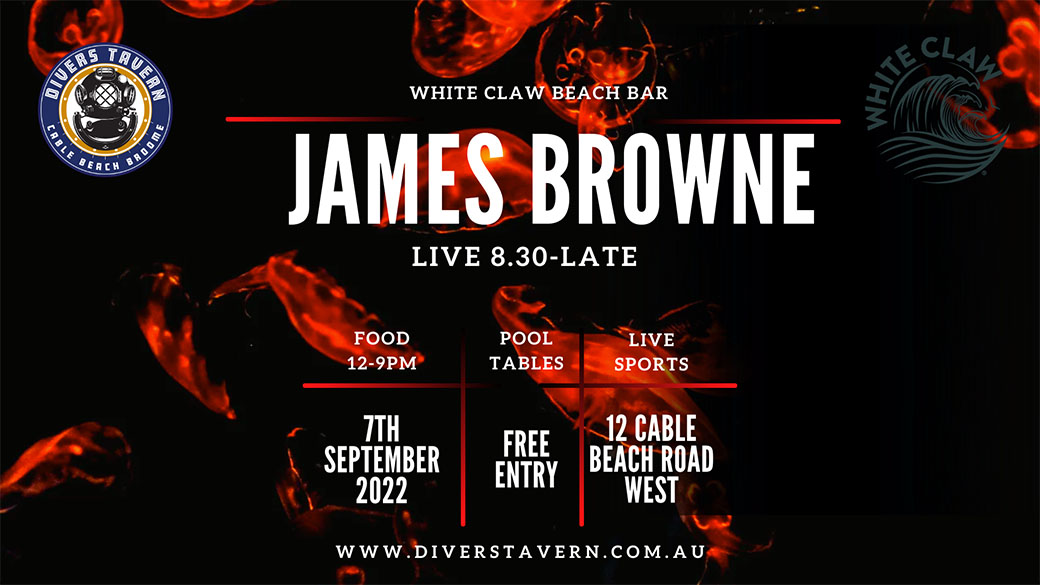 Whats on at Divers Tavern featuring James Browne