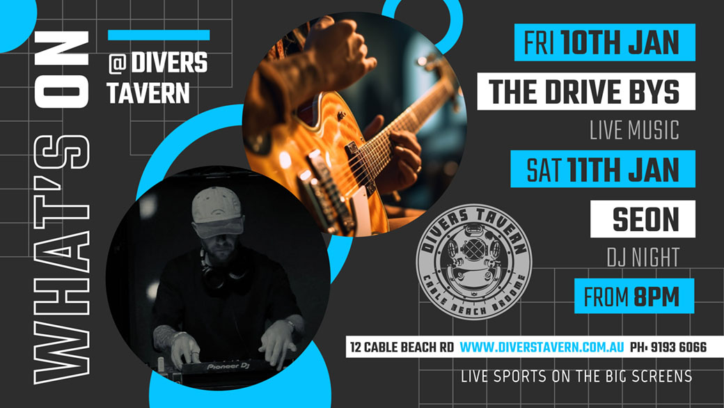 The The Drive Bys playing at Divers Tavern