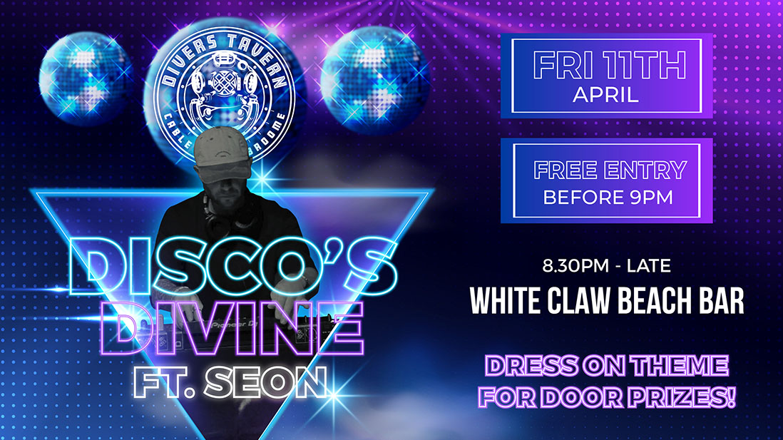 Disco's Divine playing at Divers Tavern