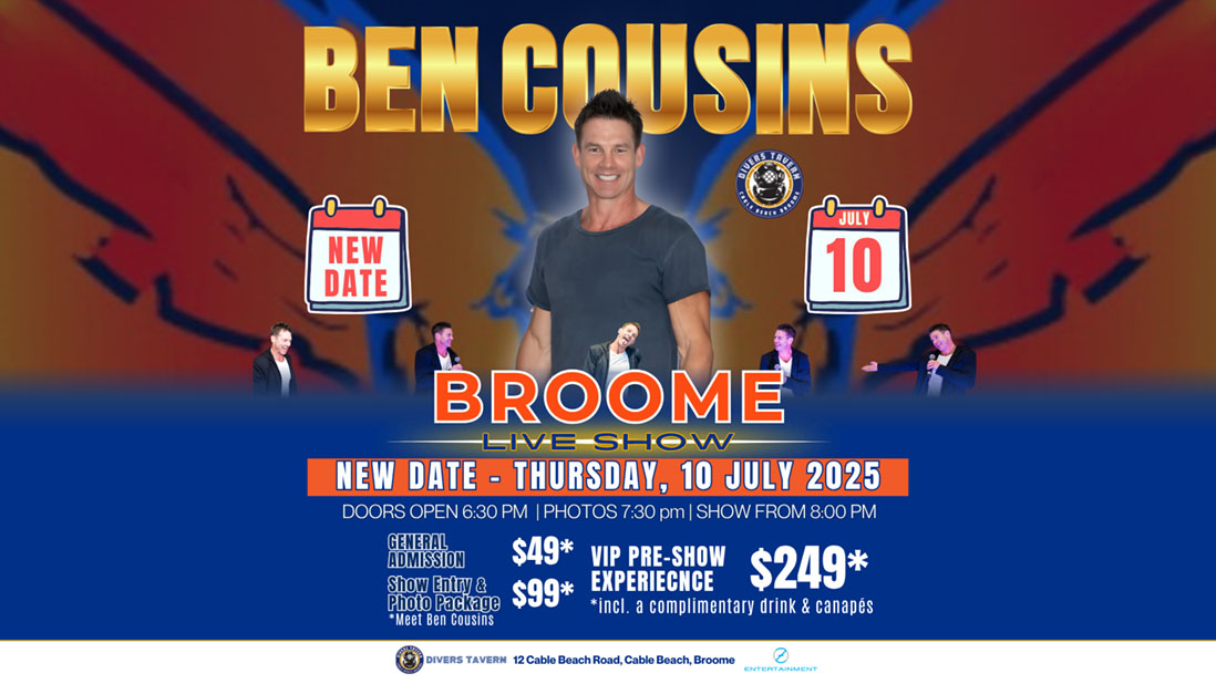 Ben Cousins at Divers Tavern
