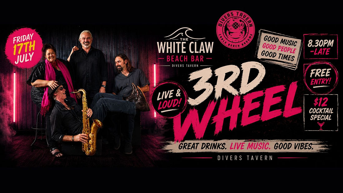 3rd Wheel playing at Divers Tavern